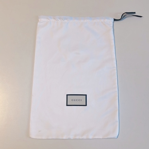 GUCCI Logo Drawstring Dust Bag Storage Cover - Picture 2 of 5